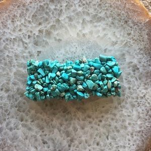 Turquoise beaded bracelet